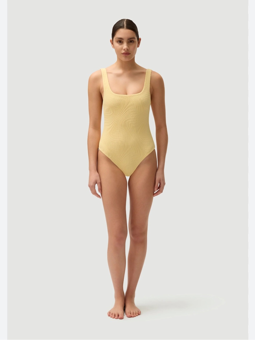 Fella Swimwear Harvey Full-Piece in the Colour Butter